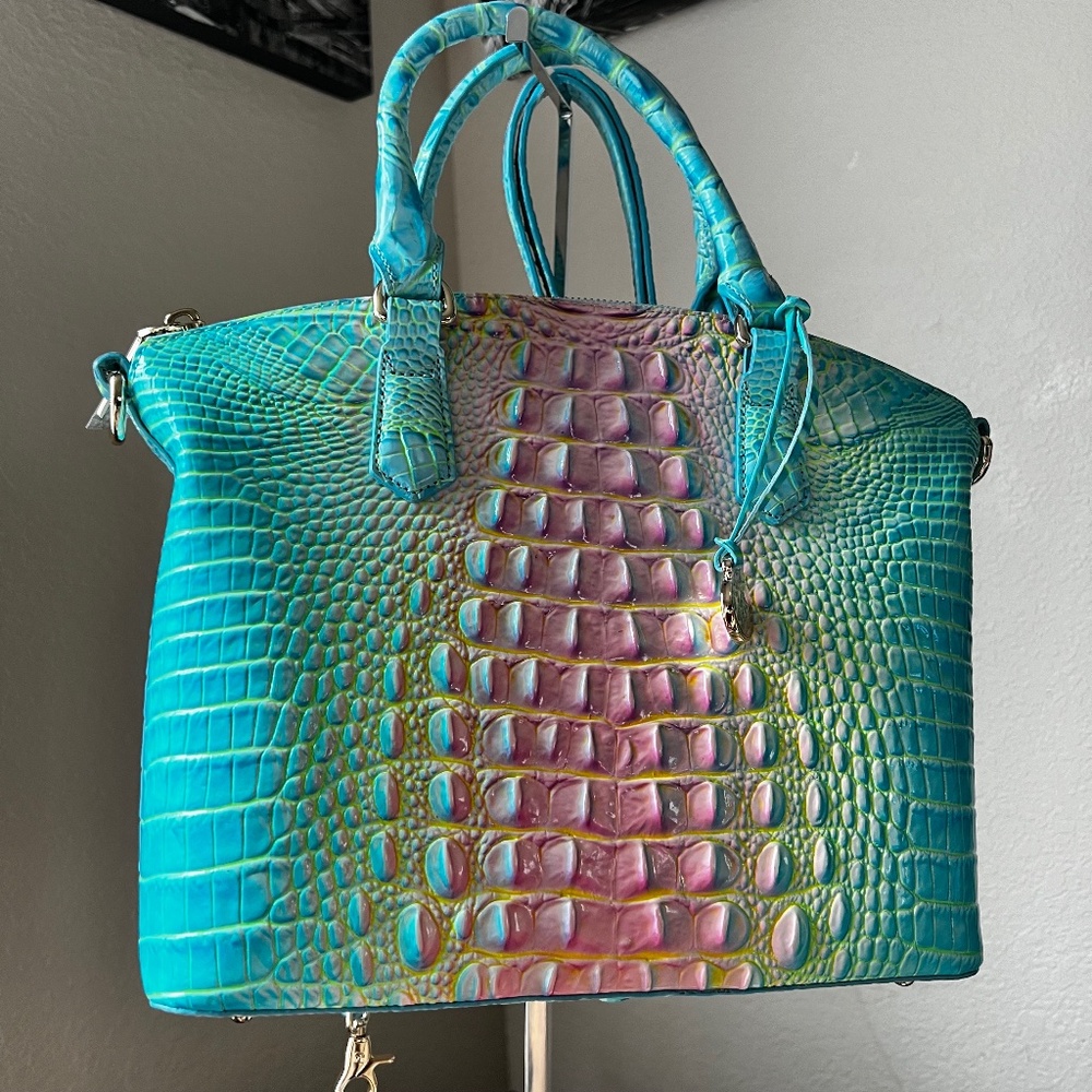 Brahmin Cotton Candy Duxbury Satchel